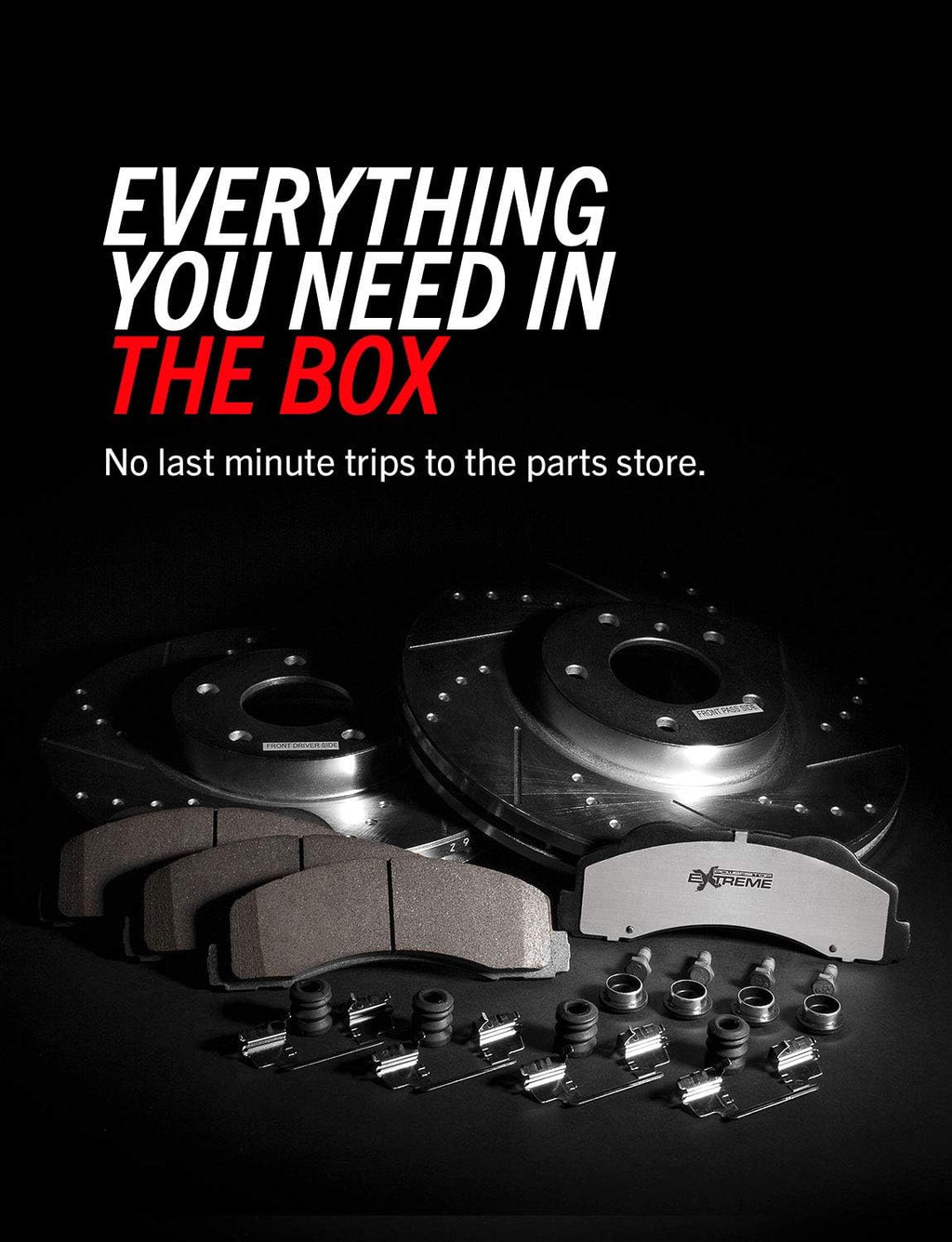 Front Z36 Truck & Tow Carbon Fiber Ceramic Brake Kit S53365