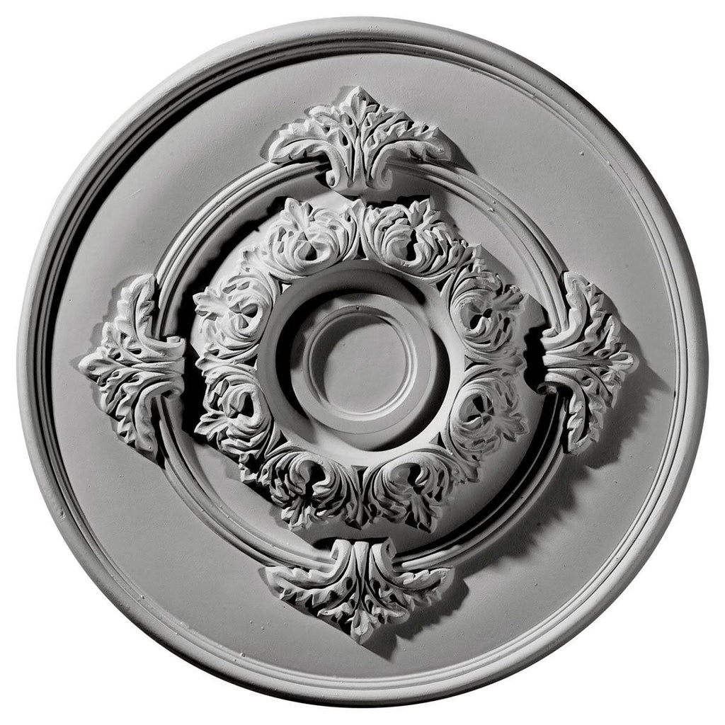 Hand-Painted Burnished Mahogany Ceiling Medallion E868592