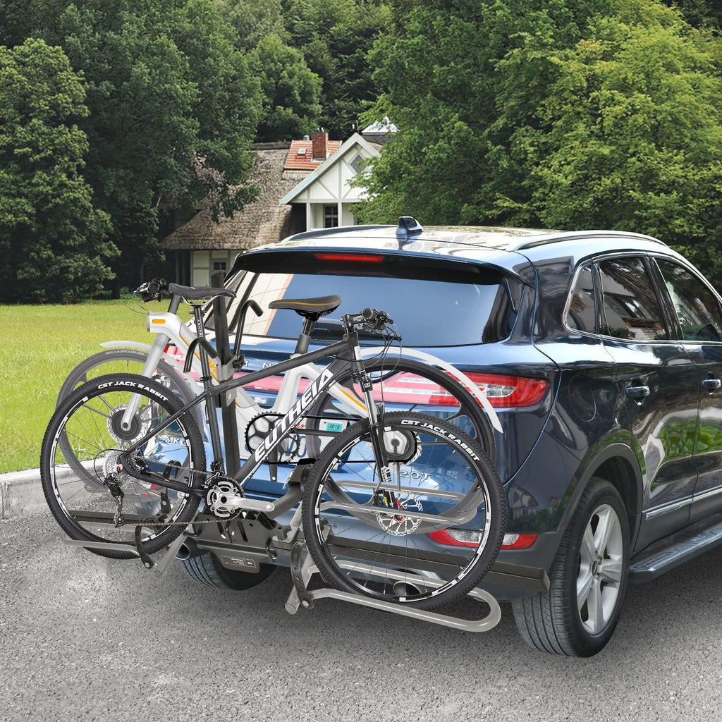 Hitch Mounted 2-Bike Platform Carrier J10156