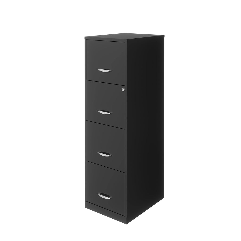 Charcoal 4 Drawer Metal File Cabinet R2018