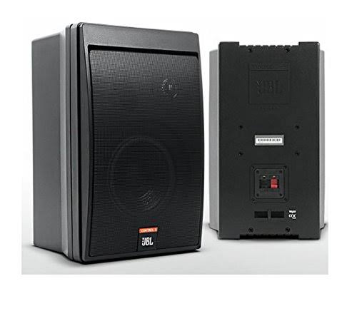 Black 2-Way Passive Loudspeakers Pair Y43145