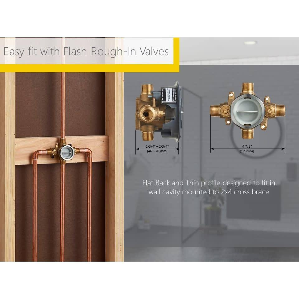 Brushed Nickel Shower Only Trim Package D5322