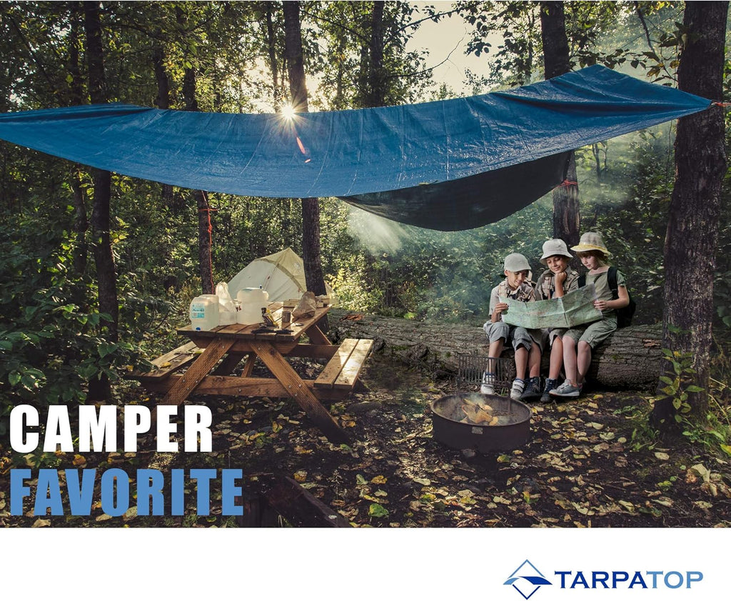 30X40 Waterproof Multi-Purpose Poly Tarp Blue T981