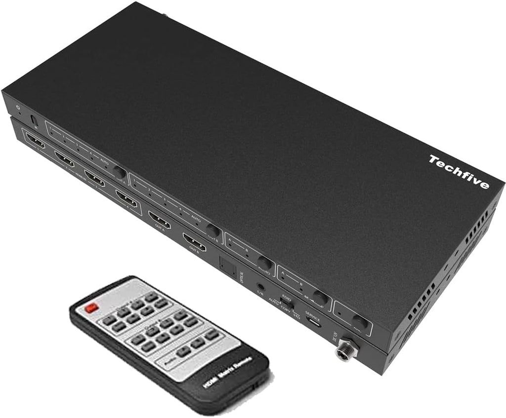 4K@60HZ HDMI Switcher 2 in 2 Out Pack of 2 S70624