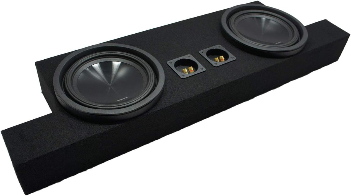 2004-2012 GMC Canyon Crew Cab Dual 10 Subwoofer Box Enclosure E477198