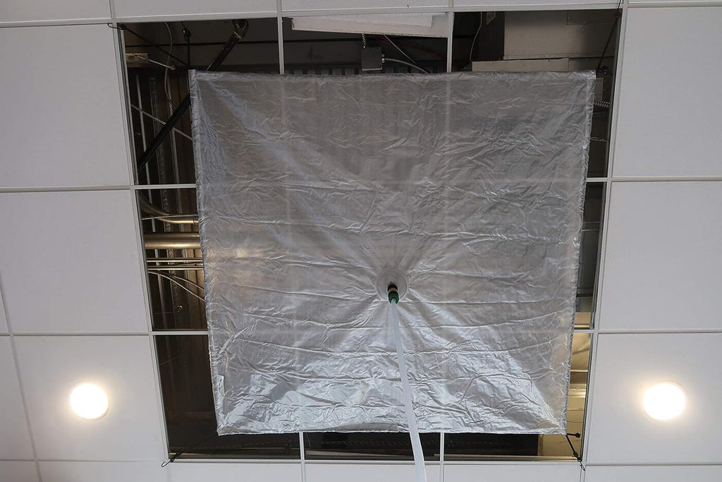 Ceiling Tile Leak Diverter Kit 5' x 5' with 15ft Hose E1330