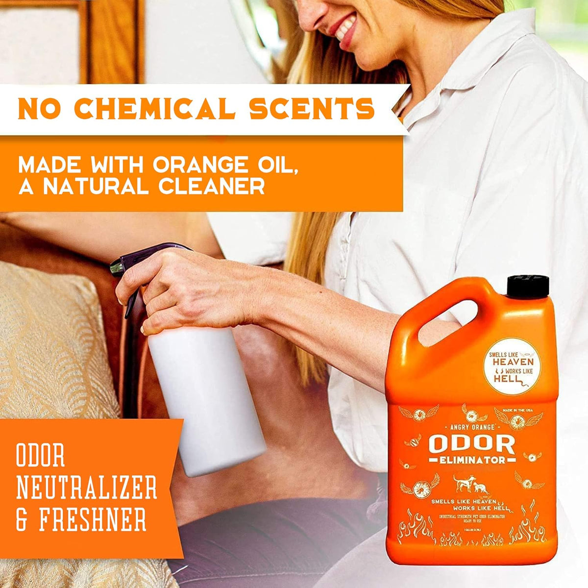 Citrus Pet Odor Eliminator 128 Fluid Ounces B5974