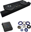 2004-2012 GMC Canyon Crew Cab Dual 10 Subwoofer Box Enclosure E477198
