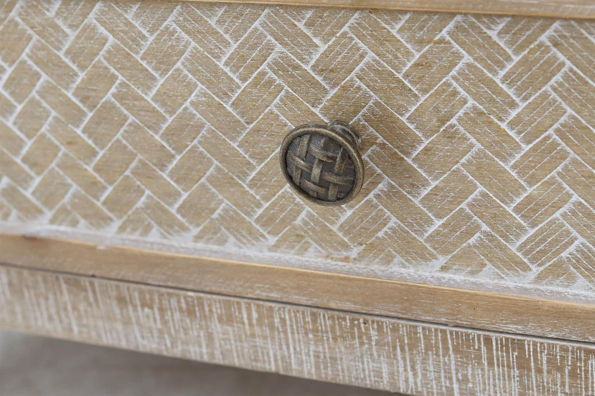 Weathered Wood Cabinet with 1 Drawer and 2 Doors W101762