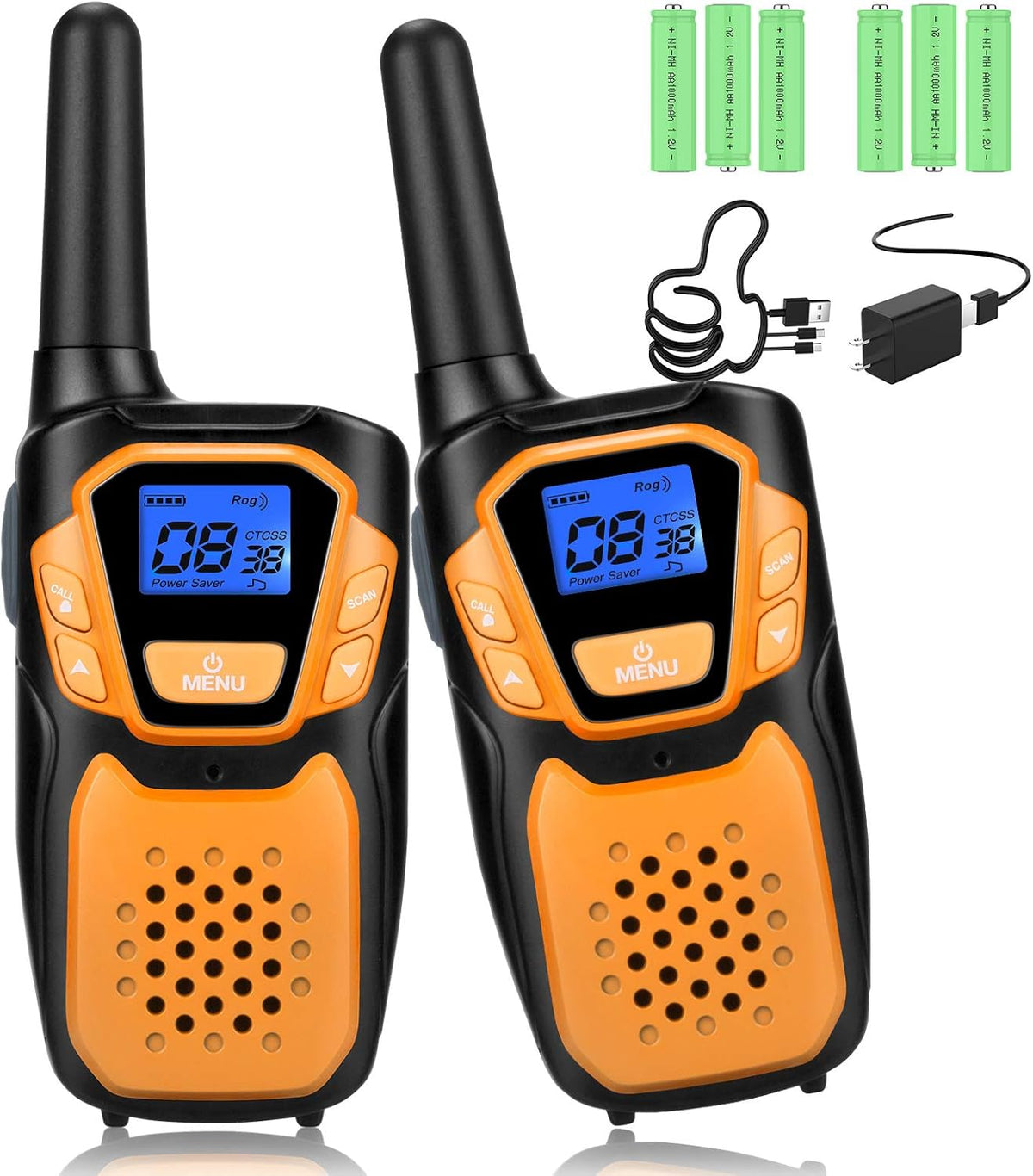 Rechargeable Long Range 2 Way Radio 3 Pack X8602