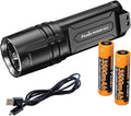 5000 lumens Tactical Flashlight with Batteries and USB Charger D75666