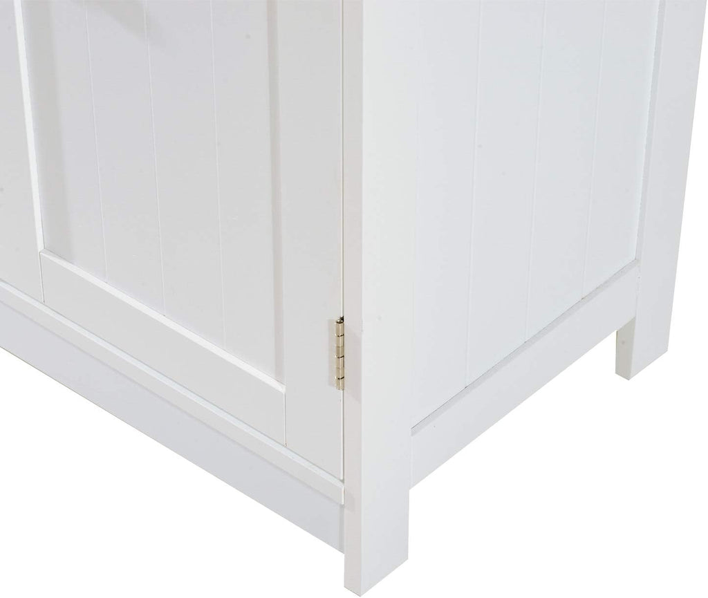 24” Pedestal Sink Bathroom Vanity Cabinet - White C1384