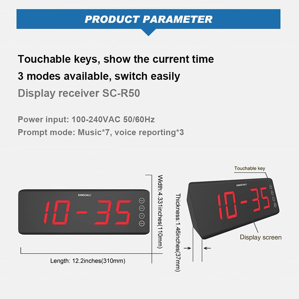 Wireless Single Nurse Call Pager Pack of 10 F93092