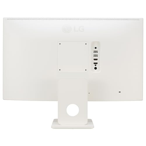 27-Inch FHD IPS Smart Monitor with Built-in Speakers, White R2827