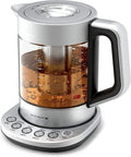 Electric Glass Kettle with Tea Infuser and Temperature Control R640