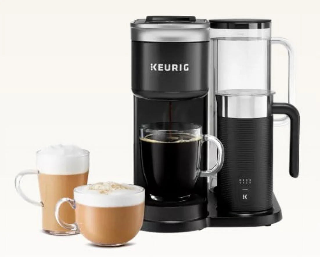 Single Serve Coffee, Latte and Cappuccino Maker, Black B8215