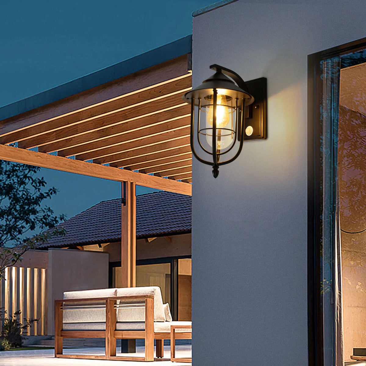 Motion Sensor Outdoor Wall Light C867785