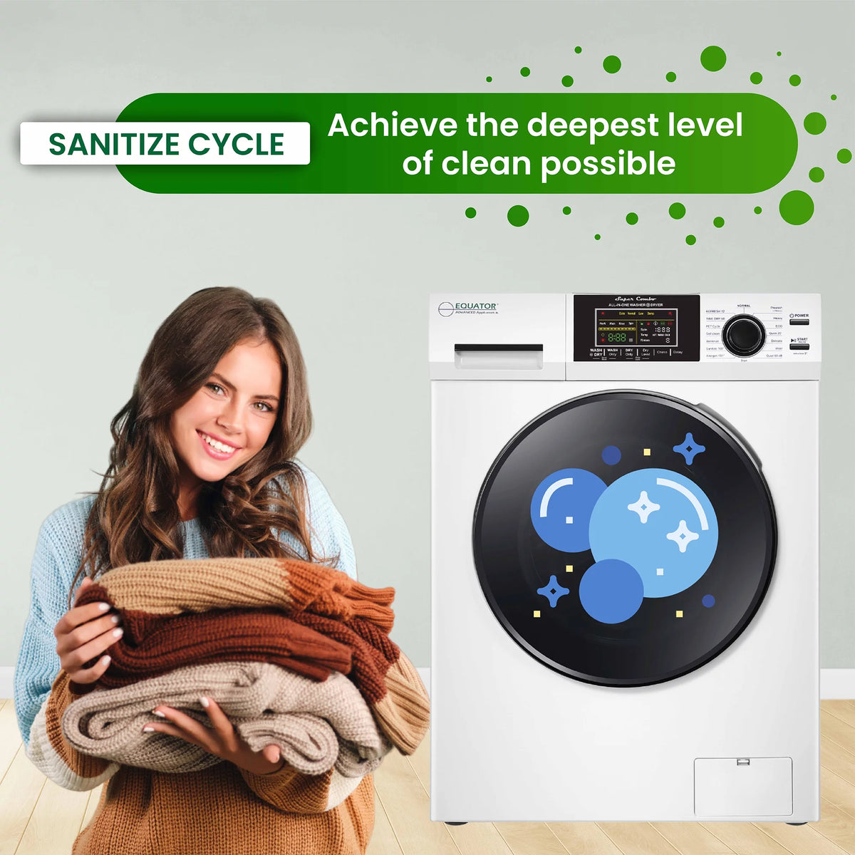 White Ventless Combo Washer-Dryer I5440