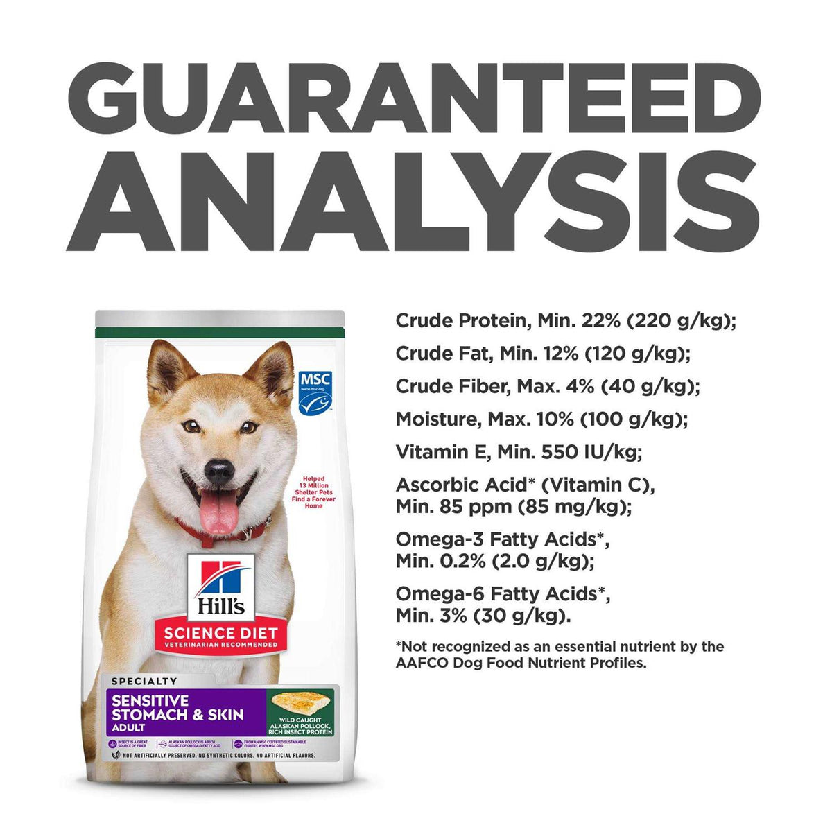 Sensitive Stomach & Skin Adult Pet Food I3346