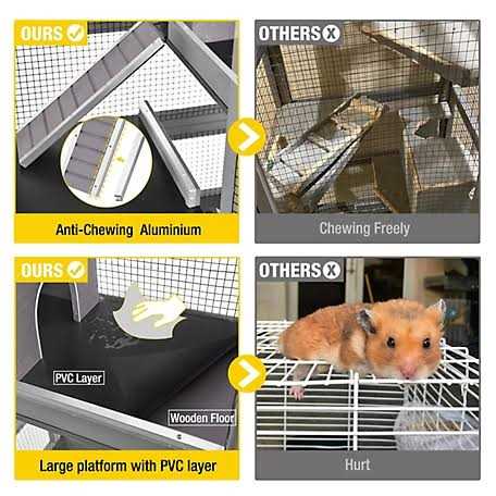 Wooden Ferret Cage V8384