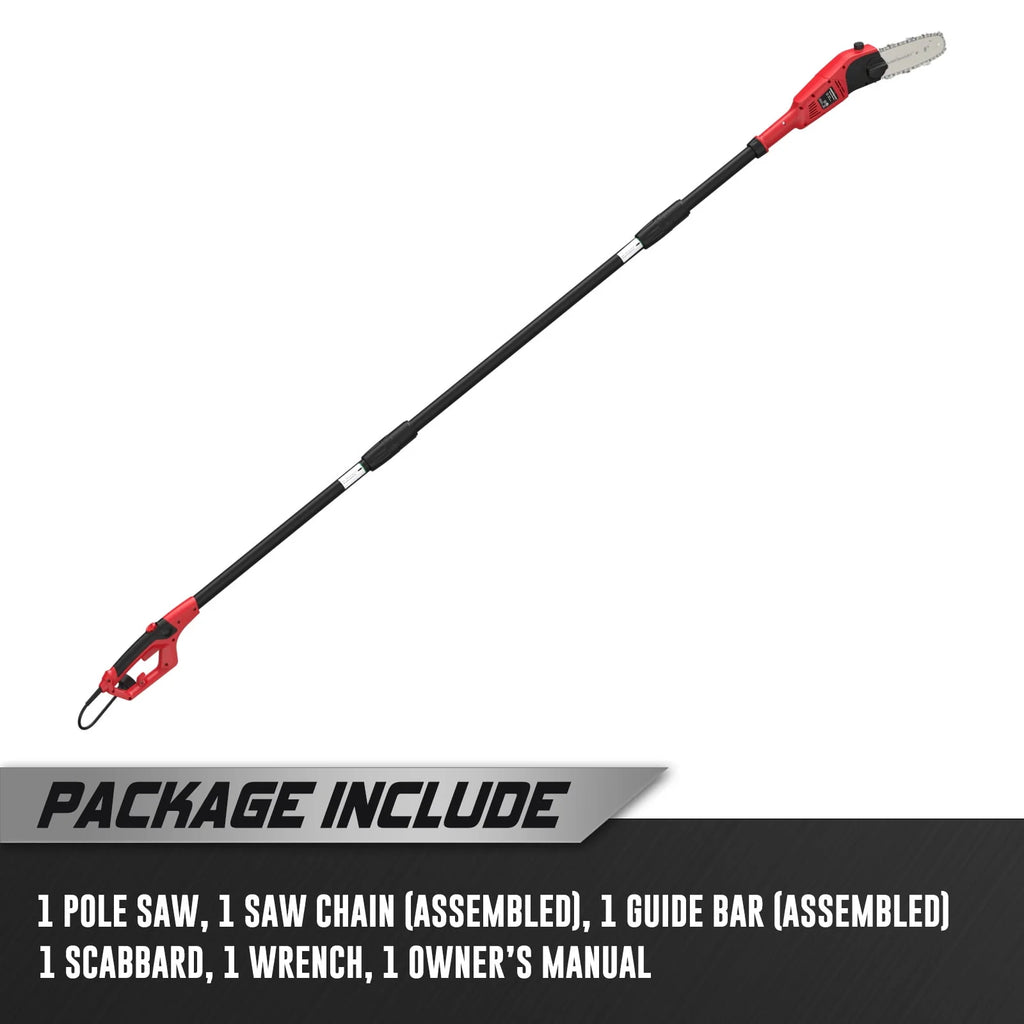 Electric Pole Saw 8 inches 120v 6.0Amp 13 feet Max Reach L182107