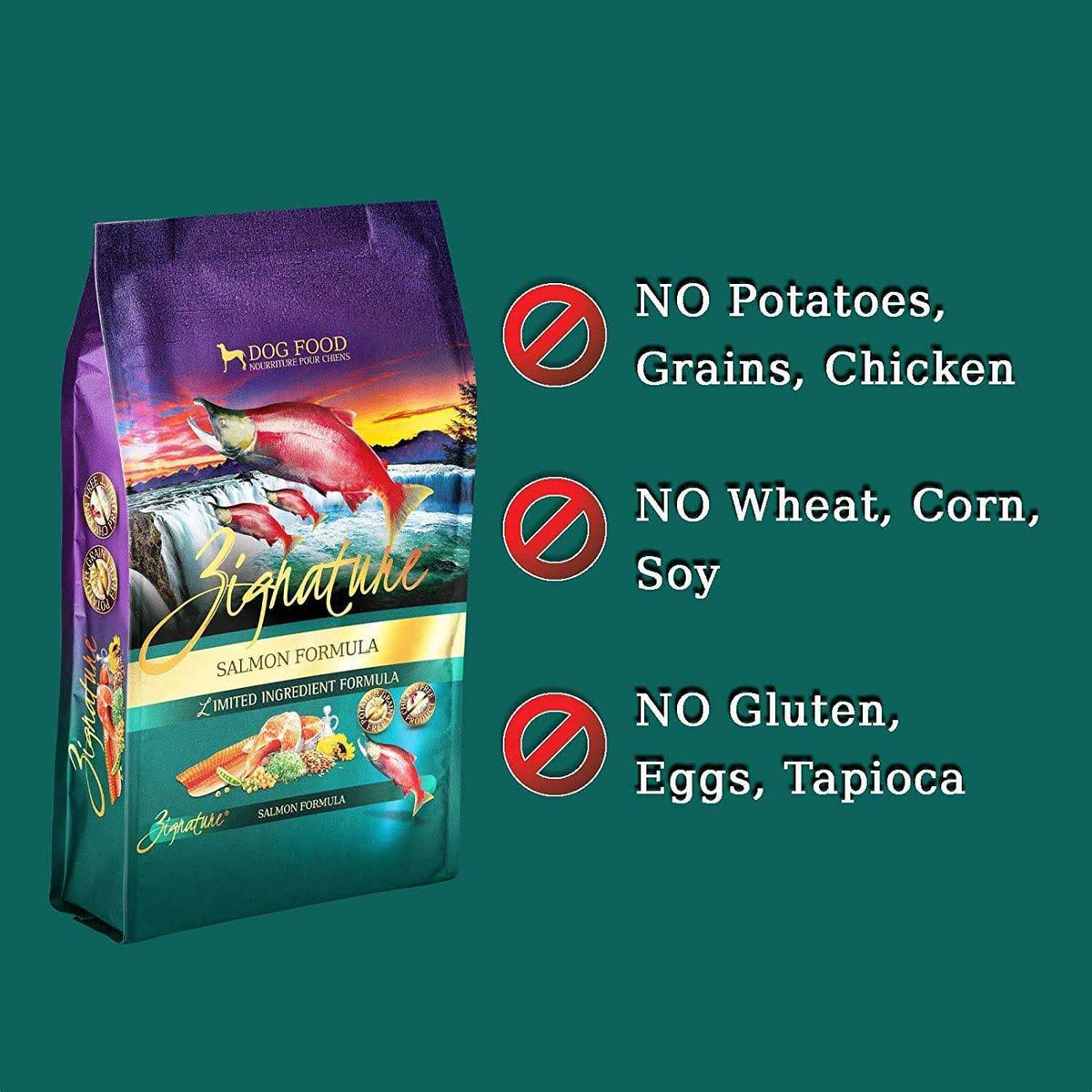 Salmon Formula Dry Dog Food I173