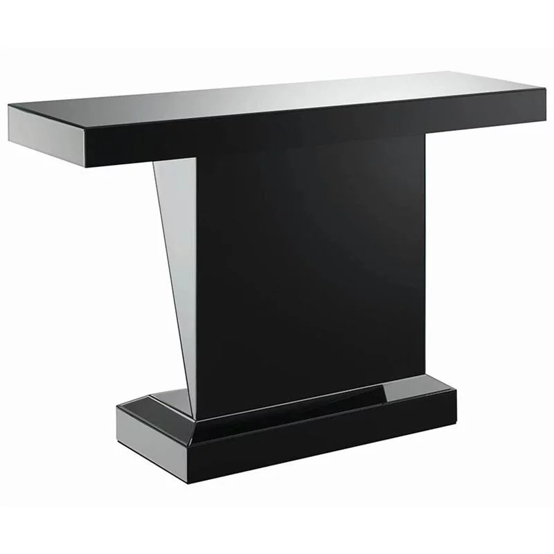 Rectangular Sofa Table with Mirror V82421