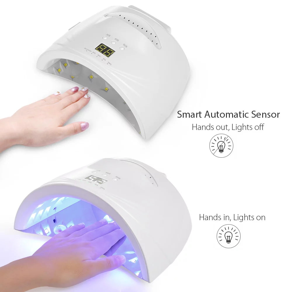 48W Cordless LED UV Nail Lamp V162587