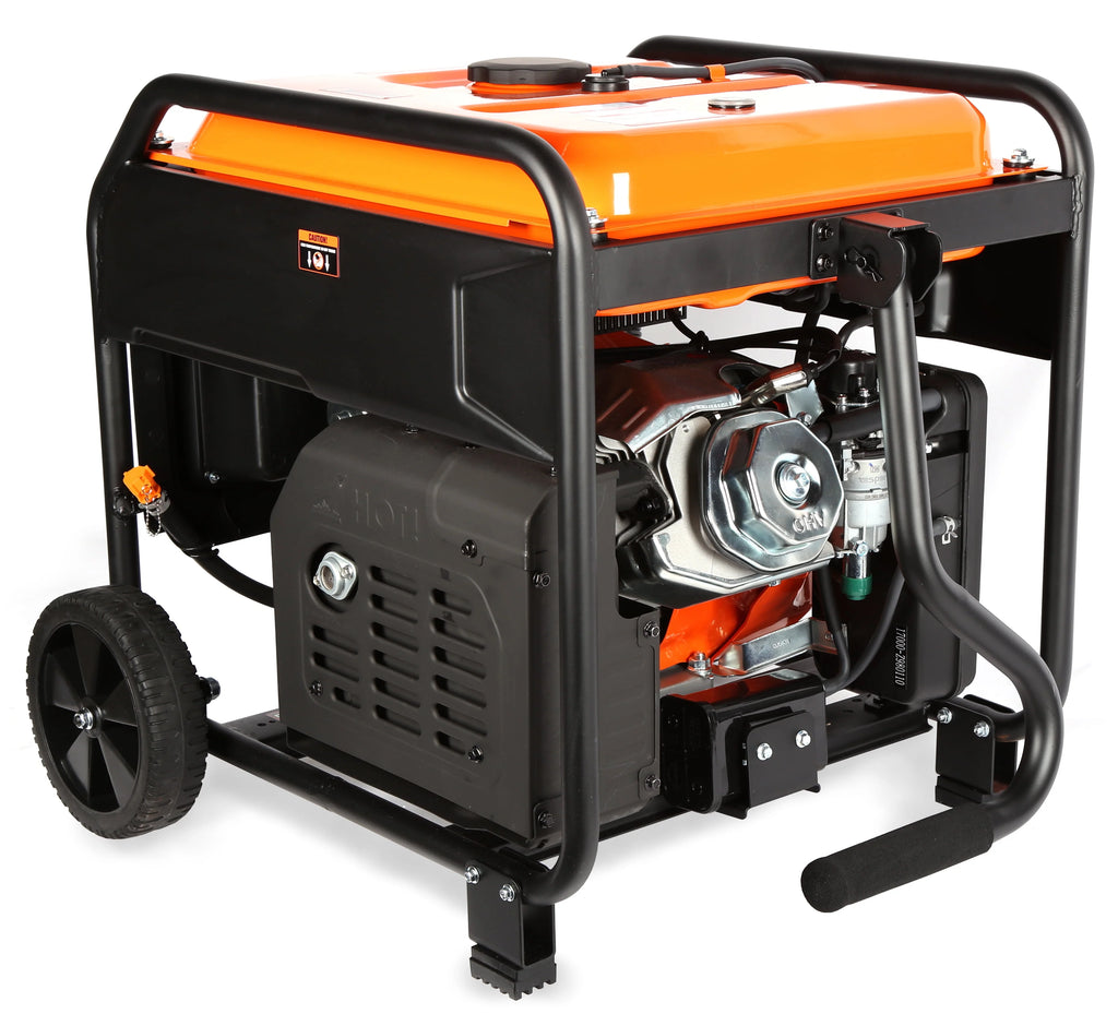 8750-Watt Electric Start Open Frame Inverter Generator S555