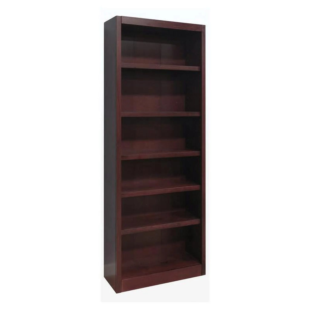 84" Tall 6-Shelf Wood Bookcase A810