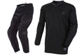 Black Motocross Jersey Pants Combo D405501