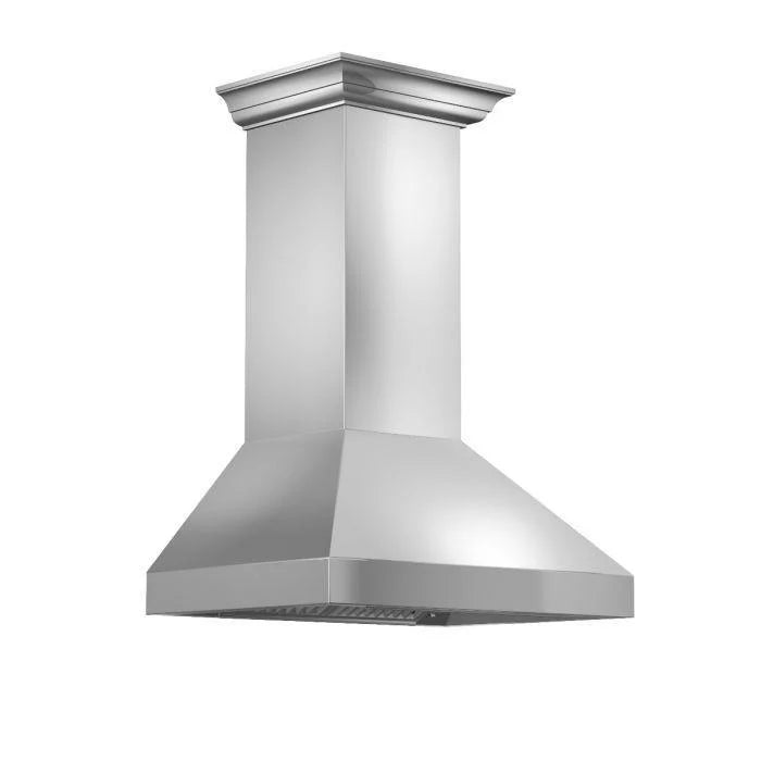 30 in. Convertible Vent Wall Mount Range Hood in Stainless Steel Y44859