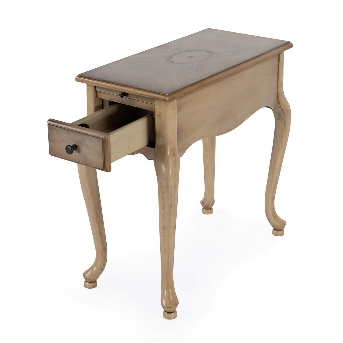 Antique Beige One Drawer Side Table X577