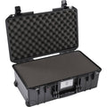Black Carry-On Case with Foam H2311