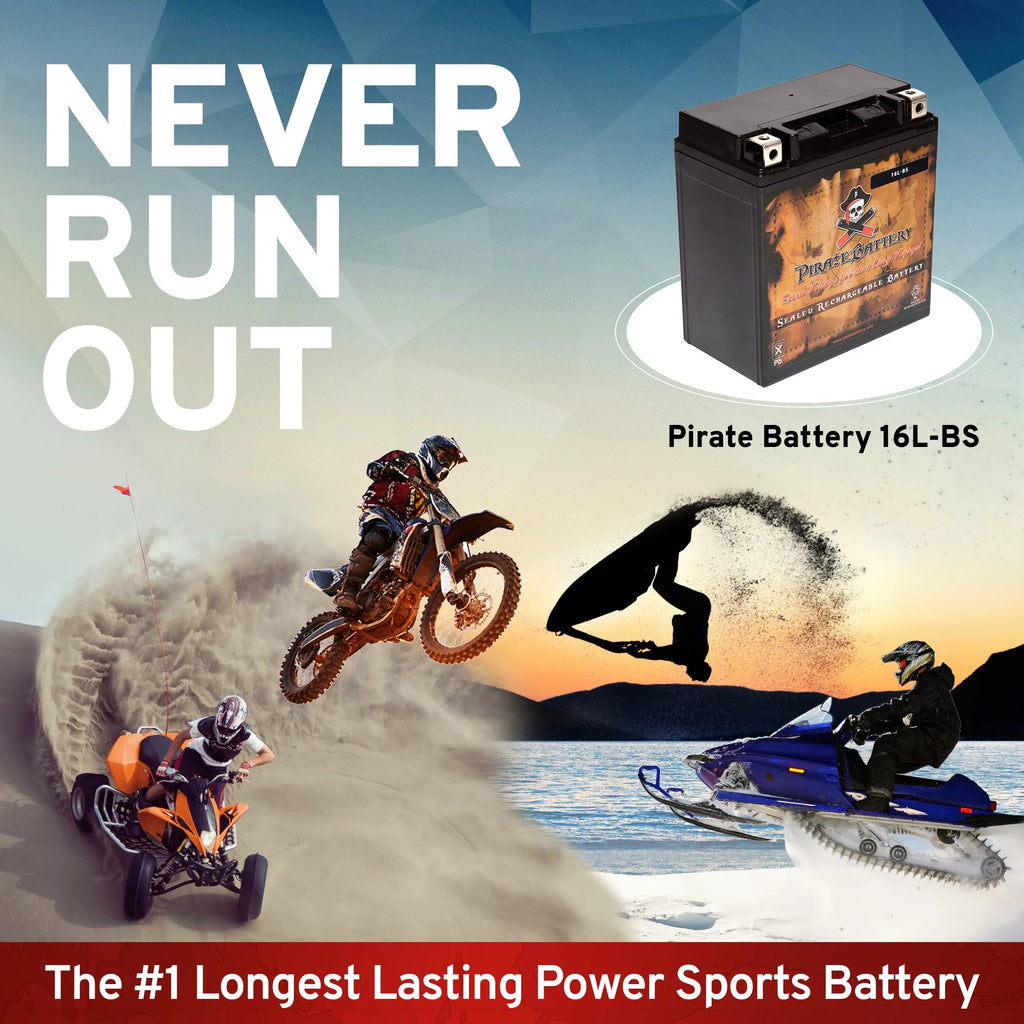 12 Volt 14 Ah 230 CCA ATV Battery N24278