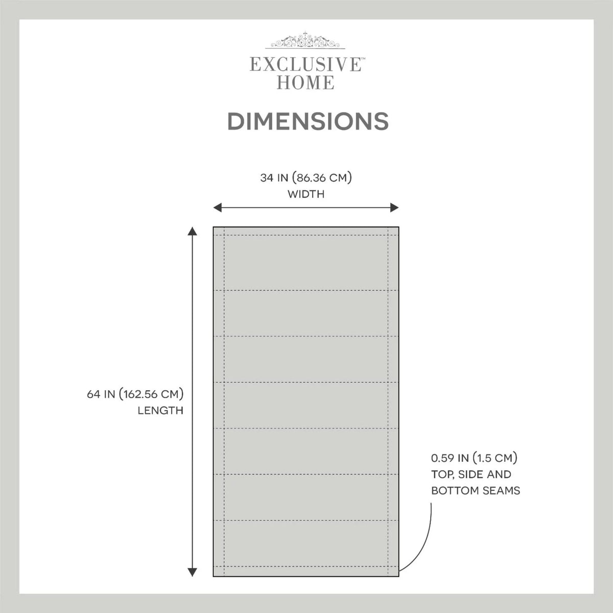 Silver 34"x64" Blackout Roman Shade R27690