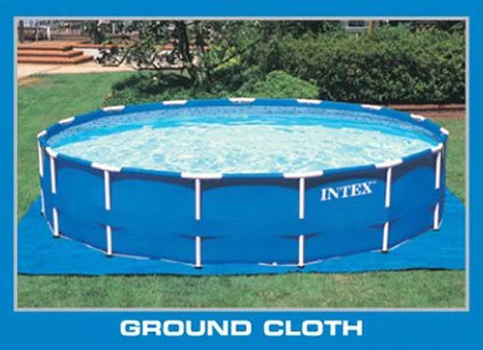 18ft x 48in Round Metal Frame Above Ground Swimming Pool Set H13241
