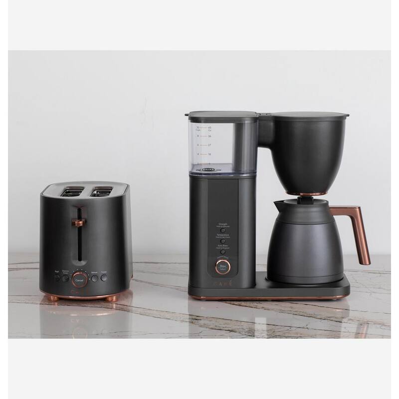 10 Cup Matte Black Drip Coffee Maker with Thermal Carafe E53510