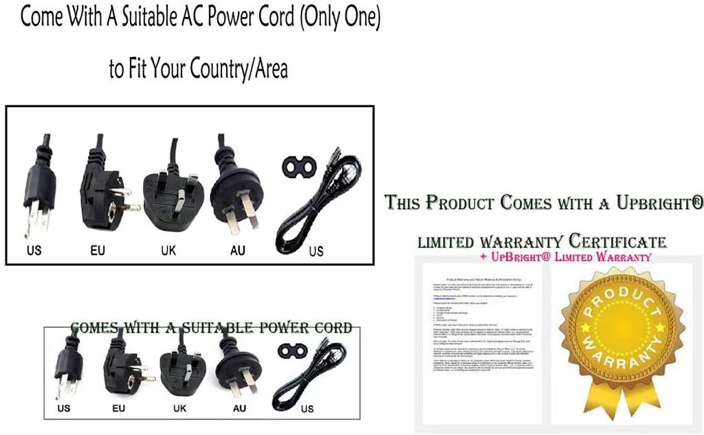 AC / DC Adapter Power Supply Cord Cable Charger L666