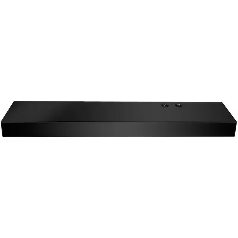 Black Under Cabinet Range Hood D7500