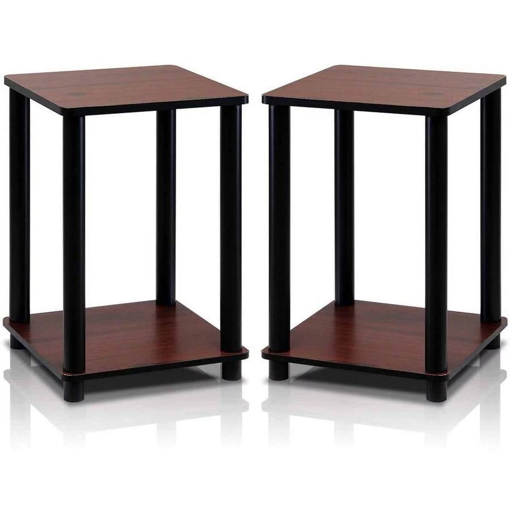 Dark Cherry Black Set of 2 End Table K860