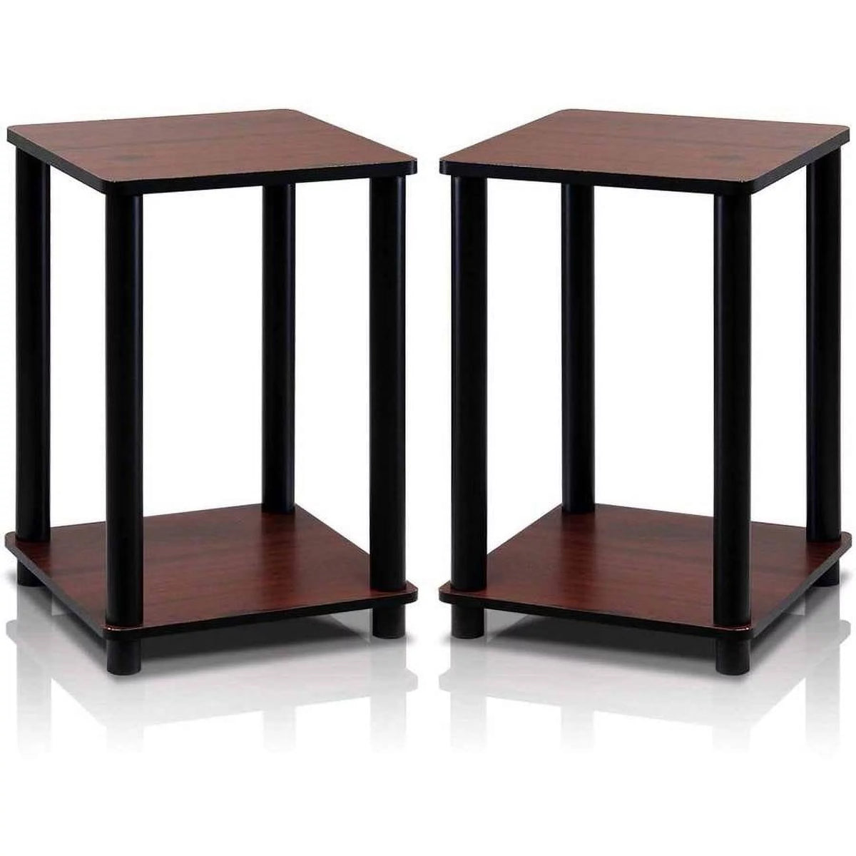 Dark Cherry Black Set of 2 End Table K860
