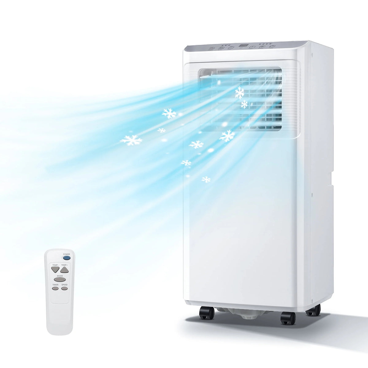 8000 BTU Portable Air Conditioner with Dehumidifier & Fan B994