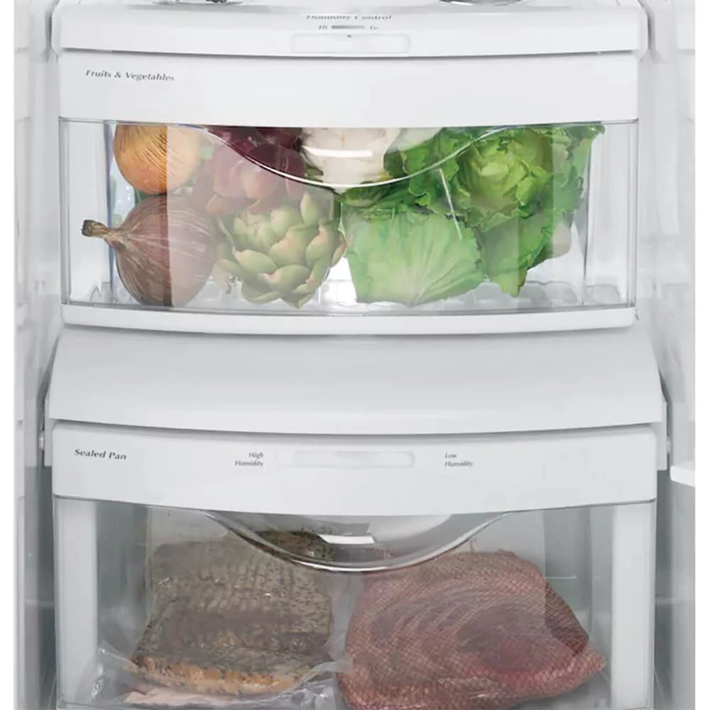 25.3 Cu. Ft. Slate Side-By-Side Refrigerator with Ice Maker Z4973