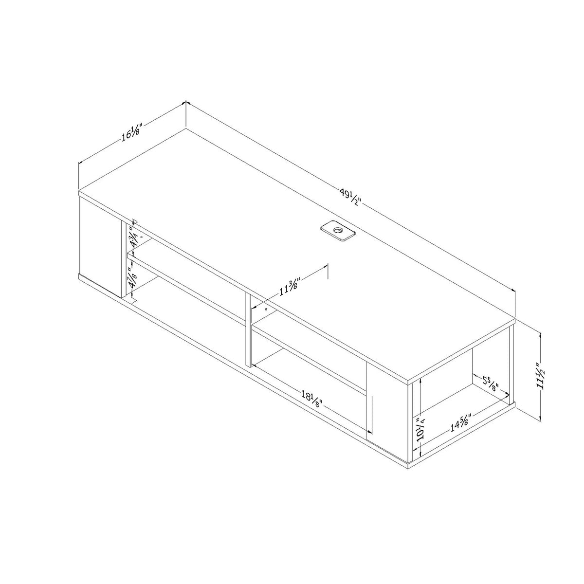 Wall Mounted TV Stand Y38888