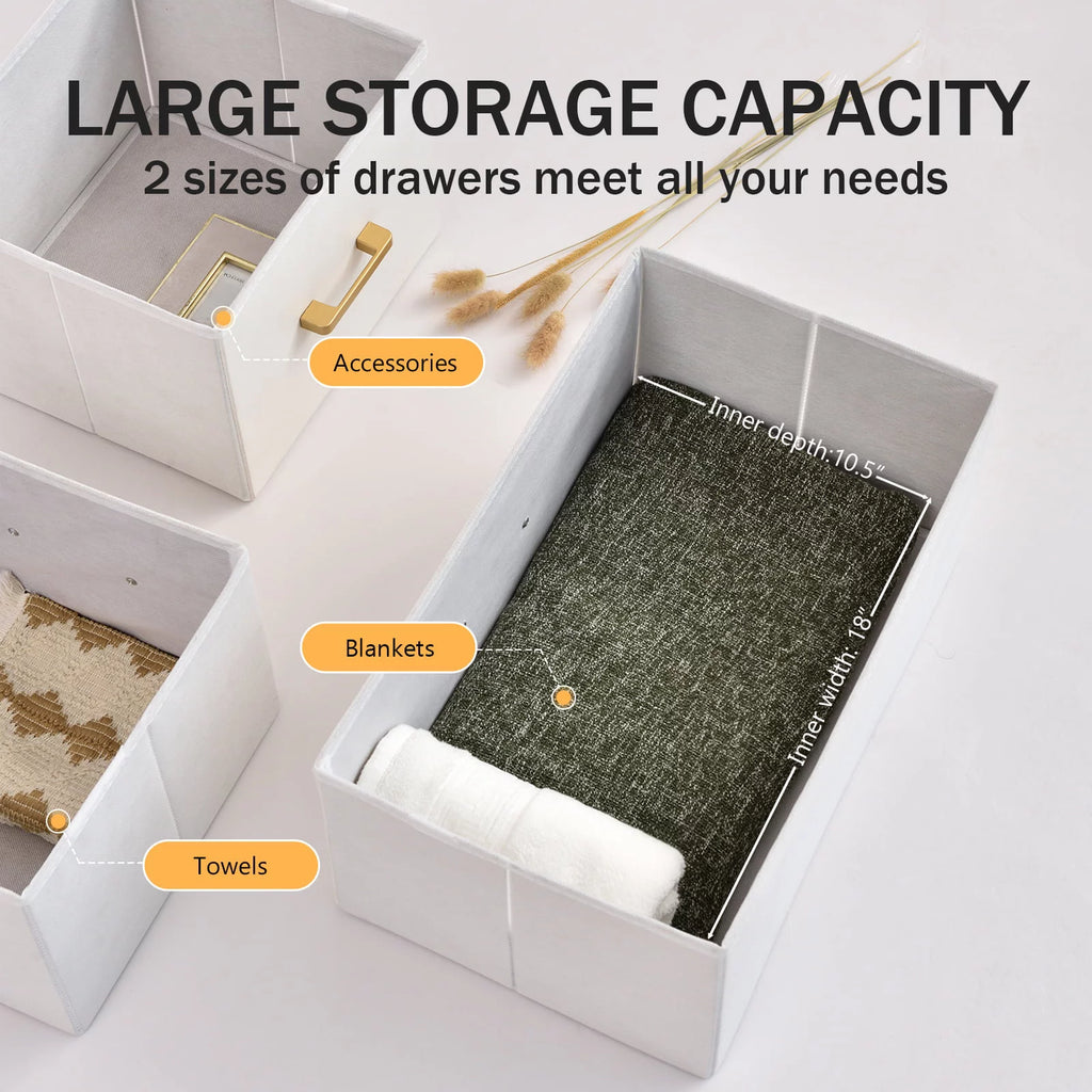 White 7 Drawer Dresser Chest Storage Organizer Z41852