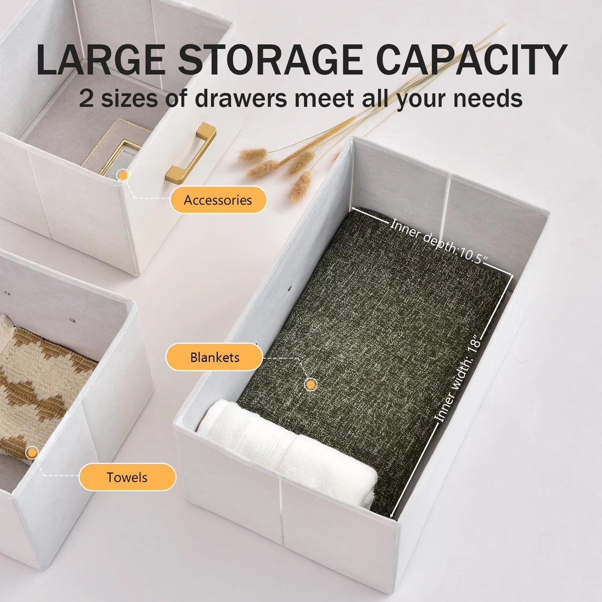 White 7 Drawer Dresser Chest Storage Organizer Z41852