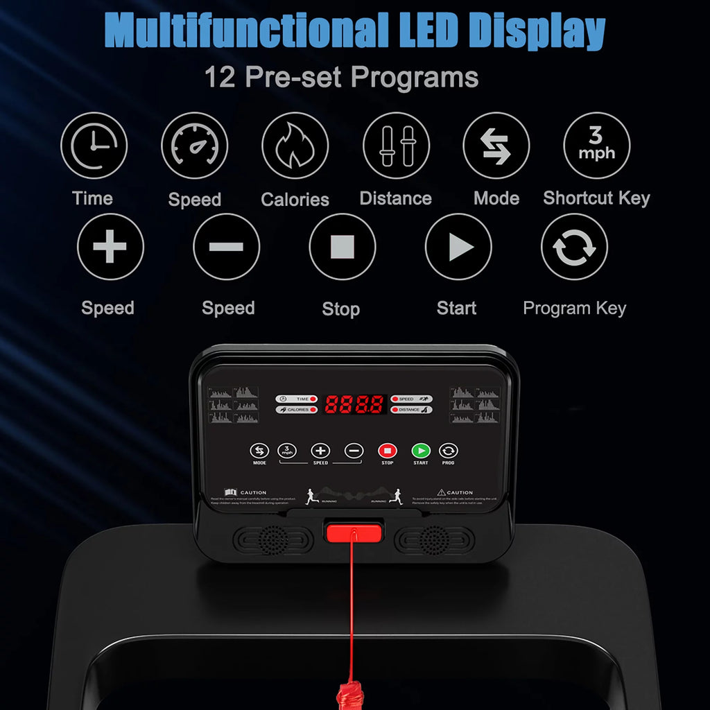 2.25HP Electric Treadmill L312
