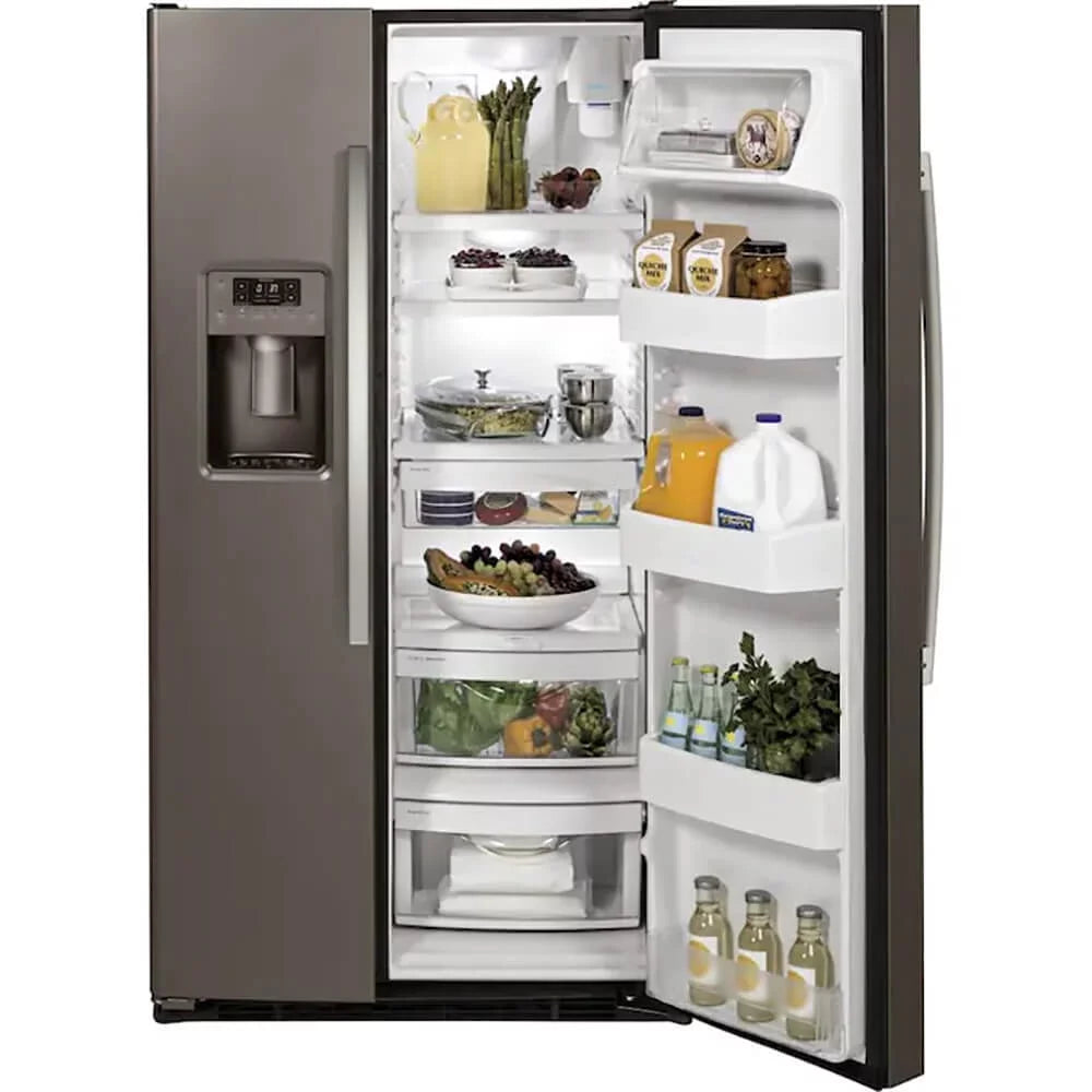 25.3 Cu. Ft. Slate Side-By-Side Refrigerator with Ice Maker Z4973