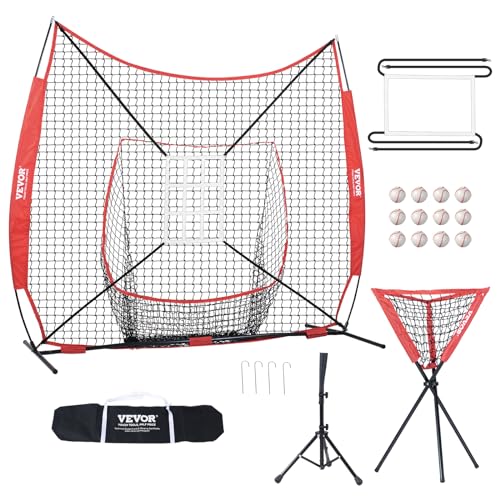 Portable Baseball Training Net with Carry Bag T72878